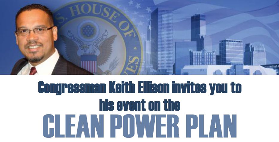 Ellison Clean Power Plan celebration
