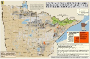 Metallic Minneral Leasing map Cr- MN DNR