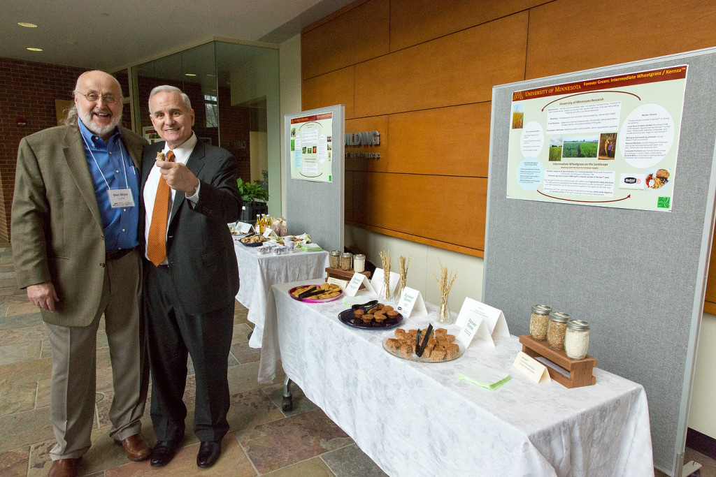 Tour of 'Forever Green' research at the University of Minnesota, St. Paul campus.  April 19, 2016.