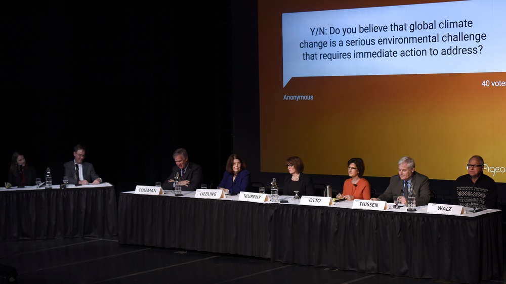 News Release: Our New Environment Forum Gets Leading Governor Candidates on The Record